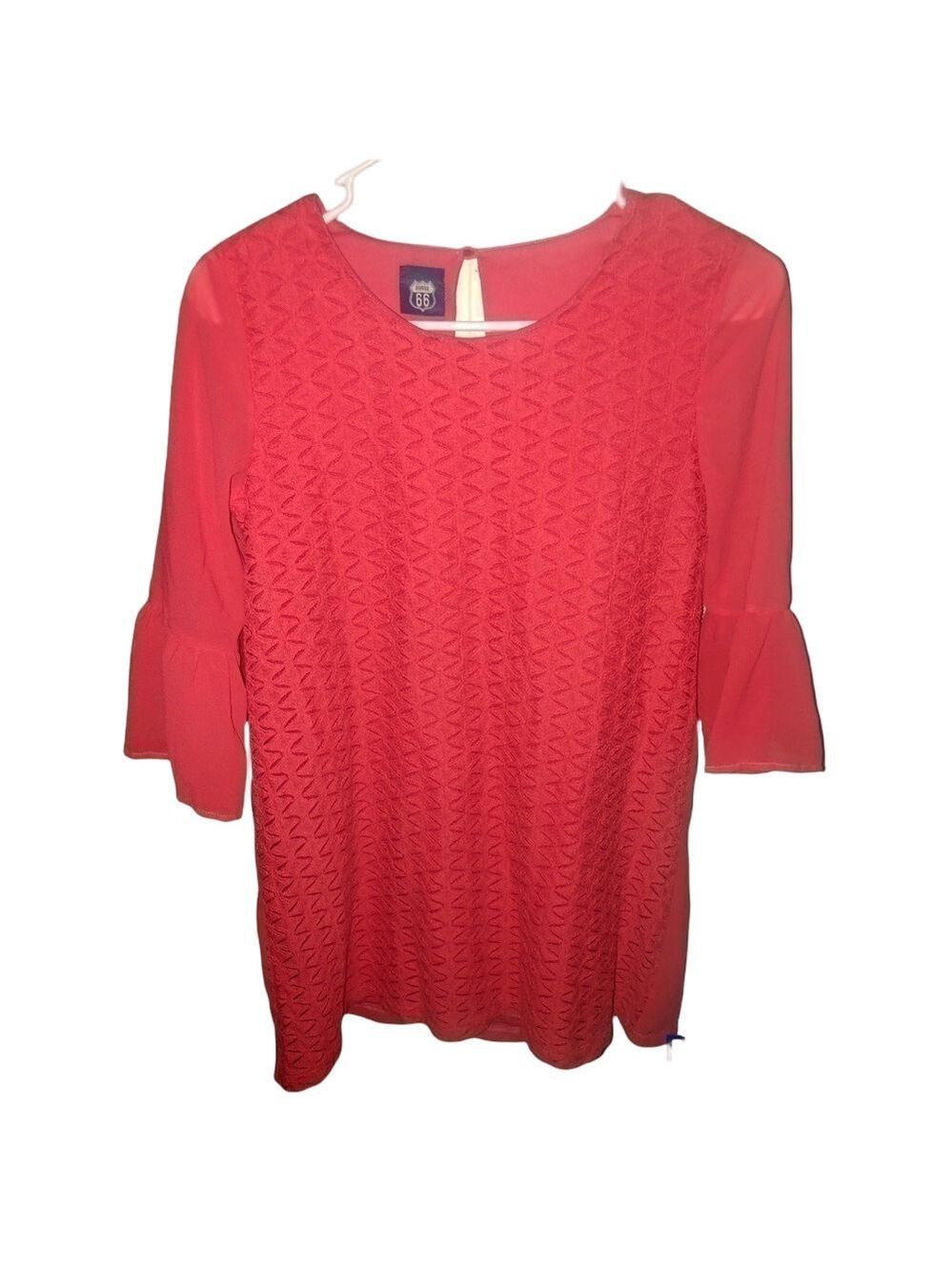 Route 66 Brand Tunic Shirt/Dress Bell Sleeves